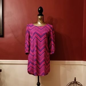 The Vintage Shop Chevron Shirtdress